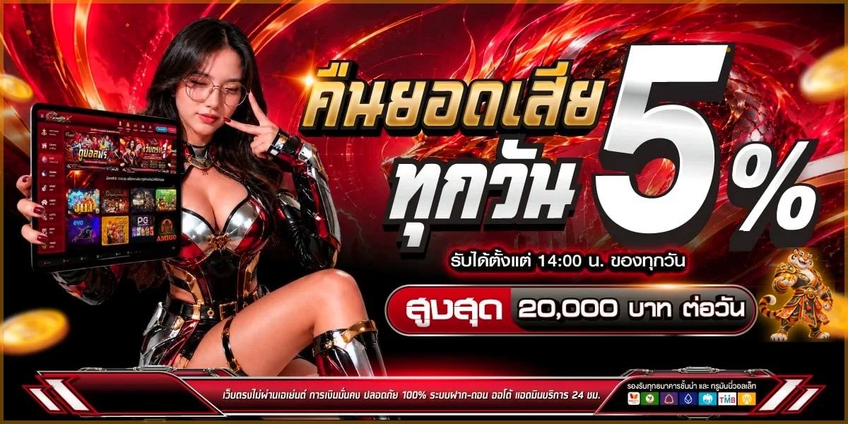 โปรโมชั่นคืนยอดเสีย ร่ำรวย999 โทนส้มดำพรีเมียม